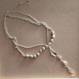 The Pioneer Woman Elegant Gold Necklace with Teardrop Design New Without Tags